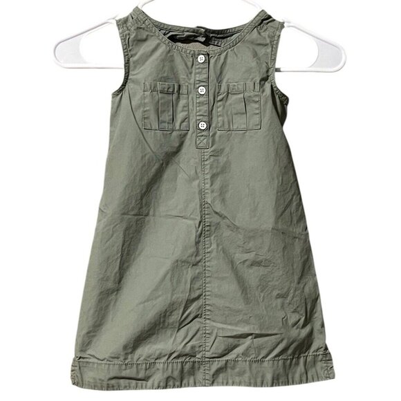 Old Navy Girls Jumper Dress Size 5T Kids Beach‎ Travel Lightweight Modern - Picture 1 of 11